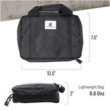 Shooting Range Hunting Soft Case Comfortable with Pocket and Slots for Accessories and Ammo | Discreet Tactical Pistol Carry.