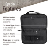 Tactical Pistol Soft Range Case Shooting Range Hunting Bags for Handguns Discreet, Comfortable to Carry, Durable and Versatile.