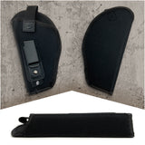 IWB Gun Holster by PH - Concealed Carry Soft Material | Soft Interior | Fits Glock 17 19 23 25 32 38 | Sig Sauer P320 | Springfield XDE