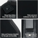 IWB Gun Holster by PH - Concealed Carry Soft Material | Soft Interior | Fits Glock 17 19 23 25 32 38 | Sig Sauer P320 | Springfield XDS 4" | Springfield XDE and Similar (Large, Right)