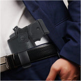 IWB Gun Holster by PH - Concealed Carry Soft Material | Soft Interior | Fits Most Small 380, Keltec, Sig P238, S&W Bodyguard .380 | Remington RM .380 | Ruger TCP | Seecamp LWS32 LWS38