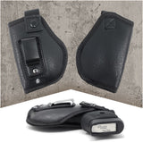 IWB Gun Holster by PH - Concealed Carry Soft Material | Soft Interior | Fits Most Small 380, Keltec, Sig P238, S&W Bodyguard .380 | Remington RM .380 | Ruger TCP | Seecamp LWS32 LWS38