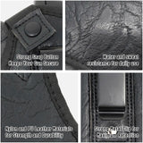 IWB Gun Holster by PH - Concealed Carry Soft Material | Soft Interior | Fits Most Small 380, Keltec, Sig P238, S&W Bodyguard .380 | Remington RM .380 | Ruger TCP | Seecamp LWS32 LWS38