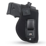 IWB Gun Holster by PH - Concealed Carry Soft Material | Soft Interior | Fits Most Small 380, Keltec, Sig P238, S&W Bodyguard .380 | Remington RM .380 | Ruger TCP | Seecamp LWS32 LWS38