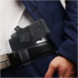 IWB Gun Holster by PH - Concealed Carry Soft Material | Soft Interior | Fits Most Small 380, Keltec, Sig P238, S&W Bodyguard .380 | Remington RM .380 | Ruger TCP | Seecamp LWS32 LWS38
