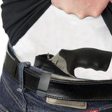 IWB Revolver Holster by Houston FITS: Revolvers K, L, M & N Frames | Taurus Judge | 5 & 6 Shots Revolvers | 3.5" to 4.5" Barrel.