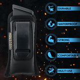 ECO LEATHER Concealment Magazine Pouch and Multi Use Soft Holster IWB