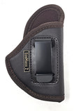 Micro Compact Eco Leather IWB Holster. For S&W Bodyguard, Taurus.
