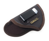Micro Compact Eco Leather IWB Holster. For S&W Bodyguard, Taurus.