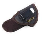 Subcompact IWB Eco Leather Holster for Glock 43, 42, SCCY