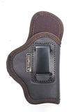 Compact Eco Leather IWB Holster. Fits Colt Defender 3", S&W 1911 3".