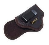 Compact Eco Leather IWB Holster. Fits Colt Defender 3", S&W 1911 3".