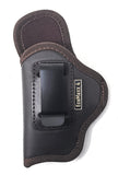 Compact Eco Leather IWB Holster. Fits Colt Defender 3", S&W 1911 3".
