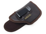 Subcompact Optic Ready IWB Eco Leather Holster for Kahr PM45, Ruger LC9s / EC9s.