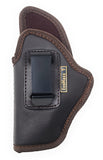 Optic Ready Compact Eco Leather IWB Holster for Glock 19.