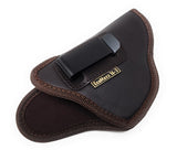 IWB Eco Leather Revolver Holster. Compatible with Taurus Judge, Ruger Sp101.