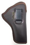 IWB Eco Leather Revolver Holster. Fits 357 Magnum with K, L, or N Frames.