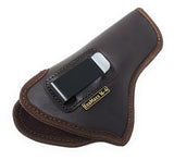 IWB Eco Leather Revolver Holster. Fits 357 Magnum with K, L, or N Frames.