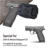 IWB Smith & Wesson Bodyguard 2.0 Holster. Right Hand. (Black)
