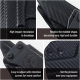 IWB Smith & Wesson Bodyguard 2.0 Holster. Right Hand. (Carbon Fiber)