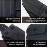 IWB Smith & Wesson Bodyguard 2.0 Holster. Right Hand. (Black)