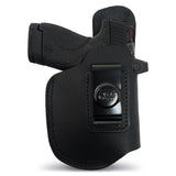 Maxx Carry IWB Leather Pistol Holster Fits Walther P22, PK380 and Subcompact Sizes