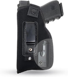 IWB Gun Holster by PH - Concealed Carry - Soft - Fits Full Size Firearms with Laser S&W M&P Shield 9mm / .40-1911 Models - Taurus PT111 G2 - Sig Sauer - Glock 19 17 27 43 - Beretta - Walther