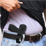 Maxx Carry IWB Leather Pistol Holster Fits Walther P22, PK380 and Subcompact Sizes
