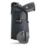 Eco Leather Concealed Carry with Metal Clip  Like Full Sizes Glock 17 / 22 / 19X / 23, S&W M&P FS (with Laser)