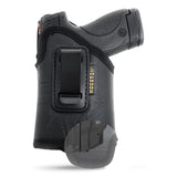 Eco Leather Concealed Carry with Metal Clip  Like Most Compact & Sub Compact 9 / 40 / 45 (with Laser)