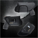 Eco Leather Concealed Carry with Metal Clip  Like Most Compact & Sub Compact 9 / 40 / 45 (with Laser)