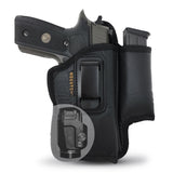 IWB Pistol Holster with Mag Pouch for Most Mid & Full Sizes, Glock 17 / 22 / 19 / 23