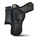 IWB Pistol Holster with Mag Pouch for Beretta 92FS, FN 5.7, Canik TP9 SFX