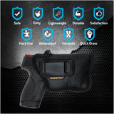 IWB Optical Gun Holster for Compact and Sub Compact 9 / 40 / 45 with Laser