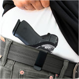 IWB Handgun Holster. ECO Leather Concealed Carry for 1911 5" & 4" Barrel