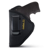 IWB Eco Leather 38 Revolver Holster. Compatible with 38 J Frames Left Hand