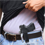 Subcompact IWB Eco Leather Holster with Light for Glock 26/27 / 33. Left Hand
