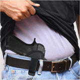 Optic Ready Compact Eco Leather IWB Holster for SIG Sauer P320X. Right Hand