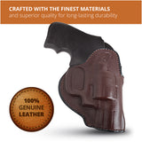 Leather Inside The Waistband Holster For Revolver Colt King Cobra