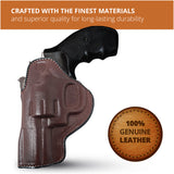 Leather Inside The Waistband Holster For Sig Sauer P320C Pistol