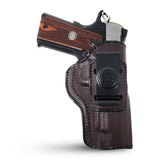 Leather Inside The Waistband Holster For 1911 4" Pistol