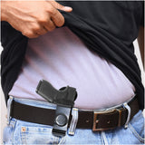 Leather Inside The Waistband Holster For Glock G42 Pistol