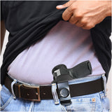 Leather Inside The Waistband Holster For Sig Sauer P320C Pistol