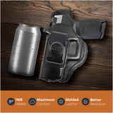 Leather Inside The Waistband Holster For Sig Sauer P320C Pistol