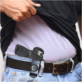 Leather Inside The Waistband Holster For Sig Sauer P320C Pistol