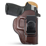 Leather Inside The Waistband Holster For Sig Sauer P320C Pistol