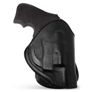 Leather OWB Paddle Holster For Revolvers 38 J Frame, Ruger LCR