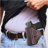 Leather OWB Paddle Holster For Sig Sauer P365