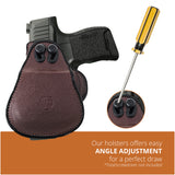 Leather OWB Paddle Holster For Sig Sauer P365