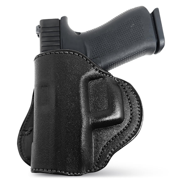 Leather OWB Paddle Holster For Glock 43